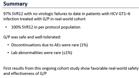 First Real World Data On Mavyret Showing Safety Effectiveness In HCV