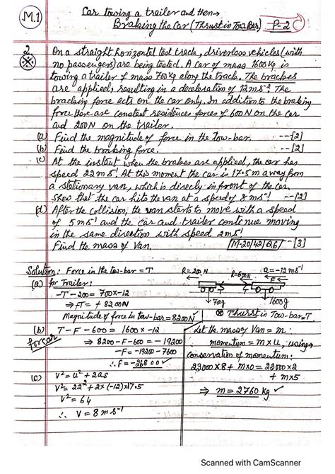 Solution Newtons Laws Of Motion Notes Revision Studypool