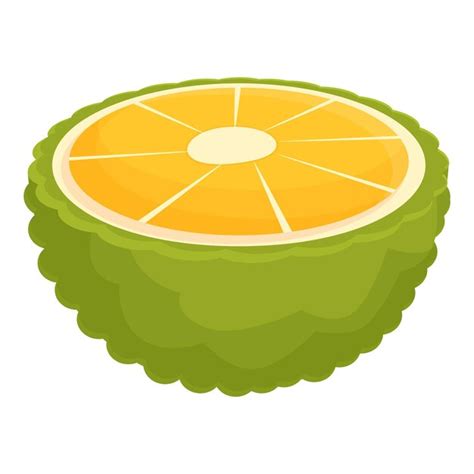 Premium Vector Cutted Jackfruit Icon Cartoon Vector Summer Fruit