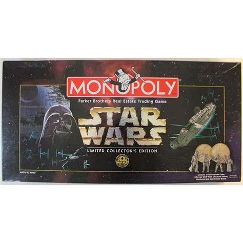 Star Wars Monopoly (Limited Collector's Edition) VG/EX - Walmart.com ...