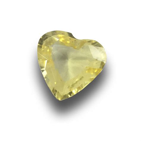 Natural Unheated Yellow Sapphire Loose Gemstone New