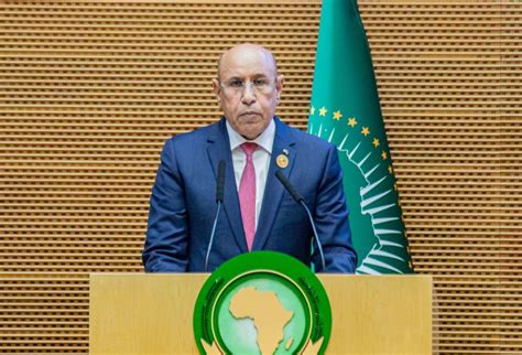 Pr Sidentielle En Mauritanie Le Sortant Ghazouani En T Te Fr Les