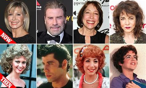 As Grease Turns 40 Years Old Femail Looks At The Stars Then And Now