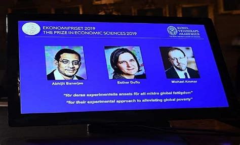 Abhijit Banerjee Wife Esther Duflo Michael Kremer Win 2019 Nobel