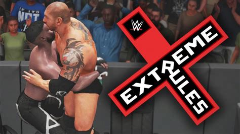 Wwe K My Career Mode Ep Extreme Rules Universal Title