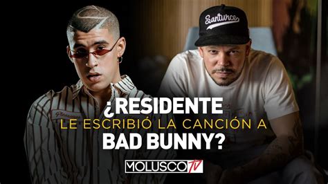 Bad Bunny” Influenciado Por “residente” En Su Tema Nuevo “compositor