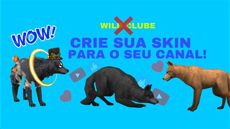 Crie Sua Skin Para O Seu Canal Skins Criativas Youtube