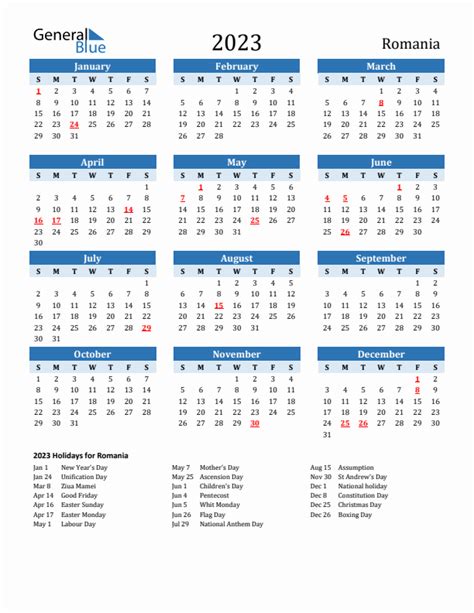 Calendar 2023 Pdf Romanesc – Get Calendar 2023 Update