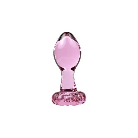 Plug Anal En Verre Pyrex Fleur Body House Sex Shop En Ligne