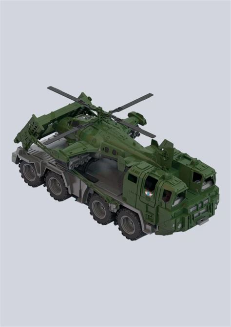 Купить игрушка военный тягач с вертолетом «щит» серия военная техника ...