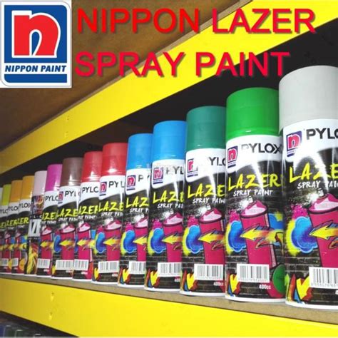 Sale Ready Stock Nippon Pylox Lazer Spray Paint Solid Colours