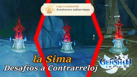 Genshin Impact Gameplay Desafíos a Contrarreloj la Sima en Español