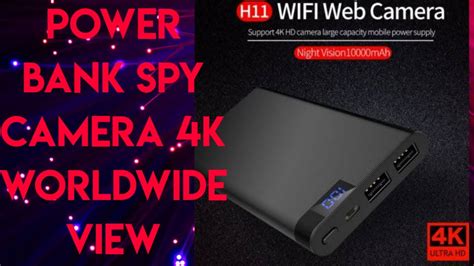 Power Bank Camera 4k Spy Cam Review By Cool Tech Reviews YouTube