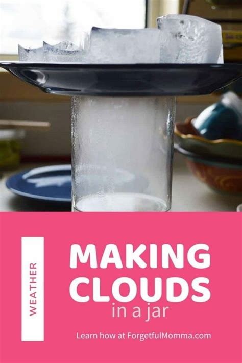 Cloud In A Jar Science Experiment Forgetful Momma