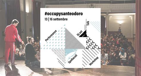 Occupy San Teodoro palcoscenico aperto per 4 giorni al teatro di Cantù