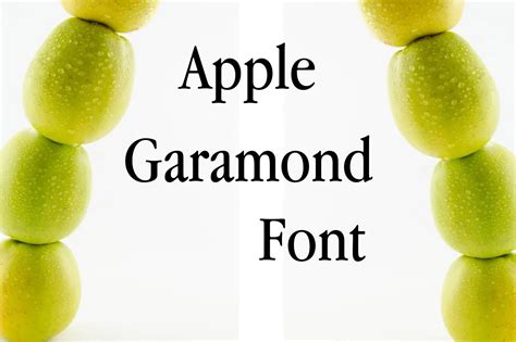 Apple Garamond Font Free Download