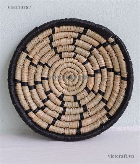 VH210287 Wall Seagrass Basket Vietnam Handicraft Co Ltd