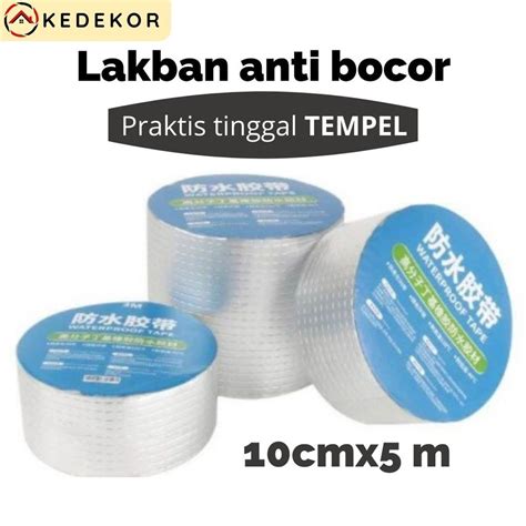 Jual Lakban Anti Bocor Waterproff Serupa Lem Anti Bocor Untuk Pipa Atap