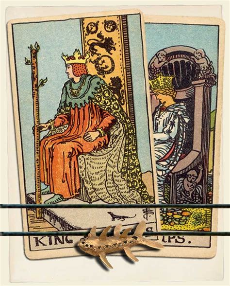 King Of Wands And Queen Of Cups Combination Reading With Insights For