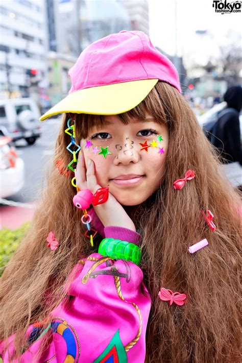 Harajuku Rainbow Decora Color Explosion Girls Tokyo Fashion