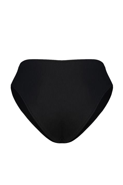 TRENDYOLMİLLA Siyah Dokulu Yüksek Bel Regular Bikini Altı TBESS BA Fiyatı Yorumları