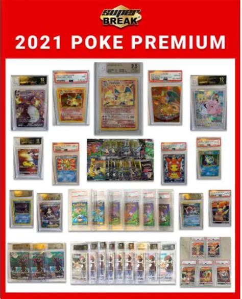 Wholesale Pokemon Trading Card Game Poke Premium Box Graded