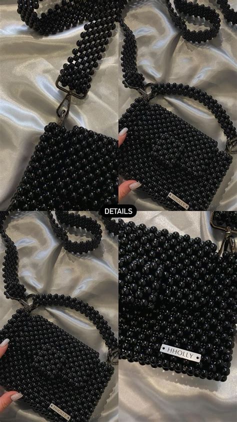 Сумка из бусин | ビーズ, 手芸, ハンドメイド