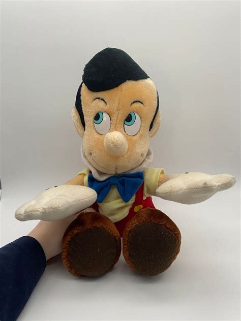 Vintage Disney Pinocchio Plush Disney Plush Etsy