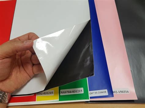 Self Adhesive Pvc Film Plain Colours Feature Water Proof Thickness