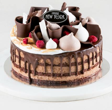 Choc Caramel Naked Cake Patisserie New York
