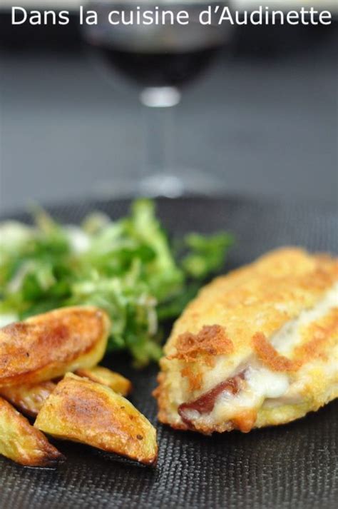 Cordon Bleu Maison Poulet Coppa Et Fromage De Brebis Dans La