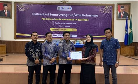 Program Studi Pendidikan Teknik Informatika UMS Gelar Silaturahmi Temu