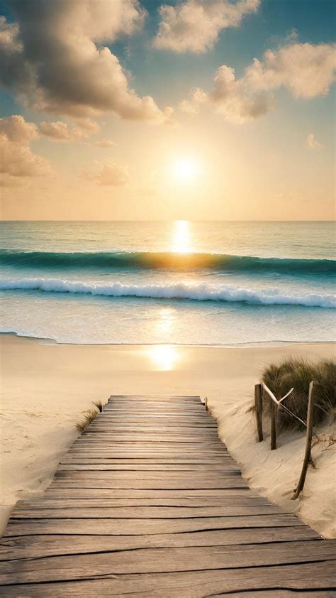 Peaceful Beach Wallpaper - Etsy