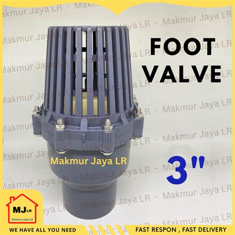 Jual FOOT VALVE 3 3 Inch PVC KDJ Foot Klep SWING TABOK Klep Tusen