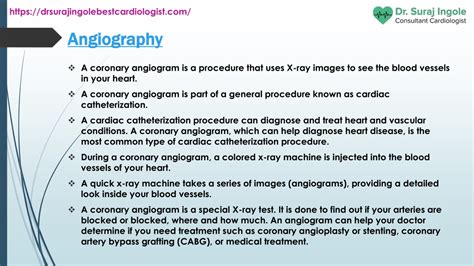 Ppt Cardiologist Angiography Angioplasty Echocardiologists