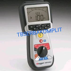 Jual Megger Mit Cat Iv Insulation Tester V Alat Ukur Listrik