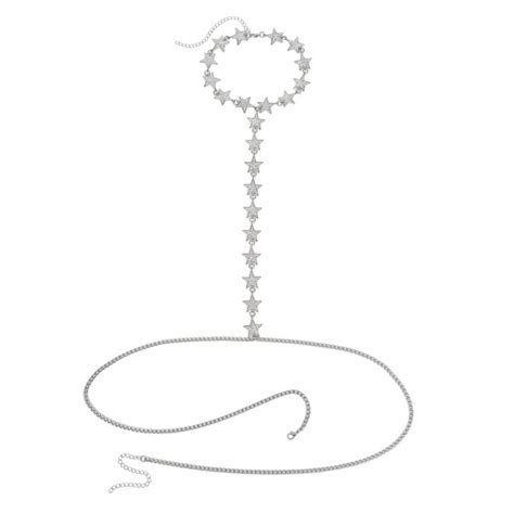 Body Jewelry Bikini Chain Synthetic Crystal Super X Studio