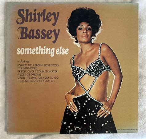 Shirley Bassey Something Else 71 Lp Vinyl Used Borderline Music