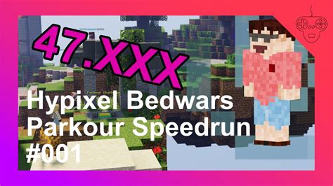 Hypixel Bedwars Parkour Speedrun 001 YouTube