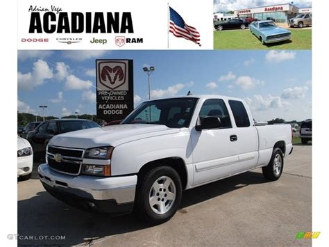 2007 Summit White Chevrolet Silverado 1500 Classic Lt Extended Cab 31964016