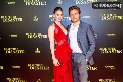 Virginia Gardner Sexy Shows Off Her Hot Cleavage At The Premiere Of Beautiful Disaster In