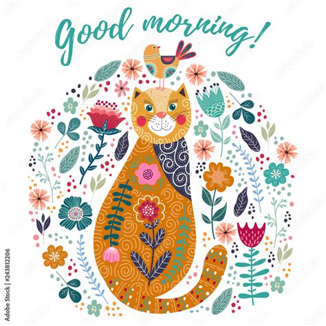 Good Morning Cute Cat