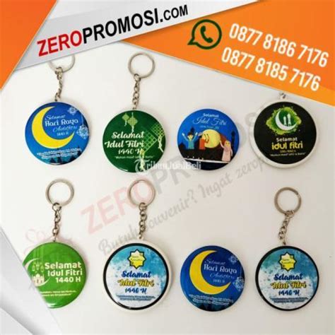 Souvenir Gantungan Kunci Ramadhan Pin Idul Fitri Di Tangerang Tribun