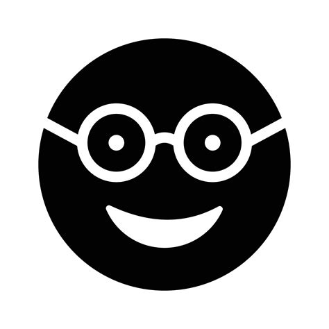 Nerd emoji icon design, ready for premium use 45345246 Vector Art at ...