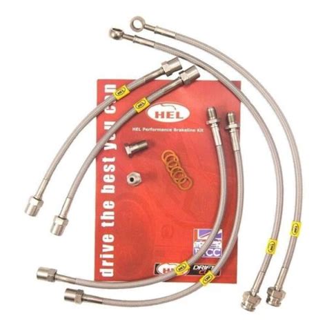 Stainless Braided Brake Lines Hel For Peugeot Gti