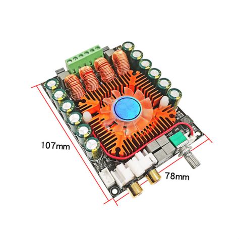 Tda E High Power Digital Power Amplifier Board Dual Channel Hifi