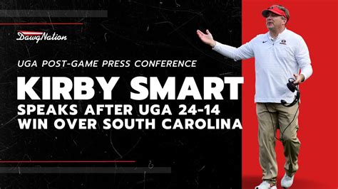 Kirby Smart Shares What He Learned About His Team After Win Over South