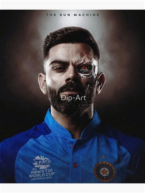 "The Run Machine Virat Kohli - King Kohli" Sticker for Sale by Dip-Art ...