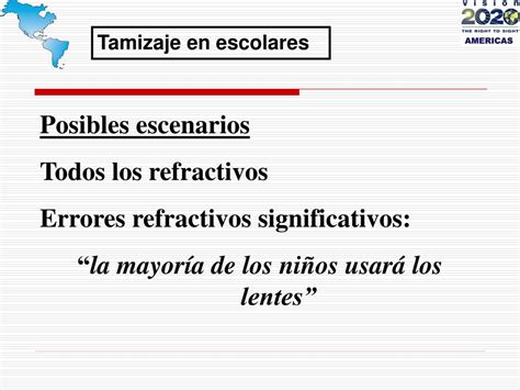 Ppt Tamizaje Para Defectos Refractivos En Escolares Powerpoint