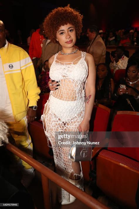 Ice Spice Attends The Bet Hip Hop Awards 2022 On September 30 2022